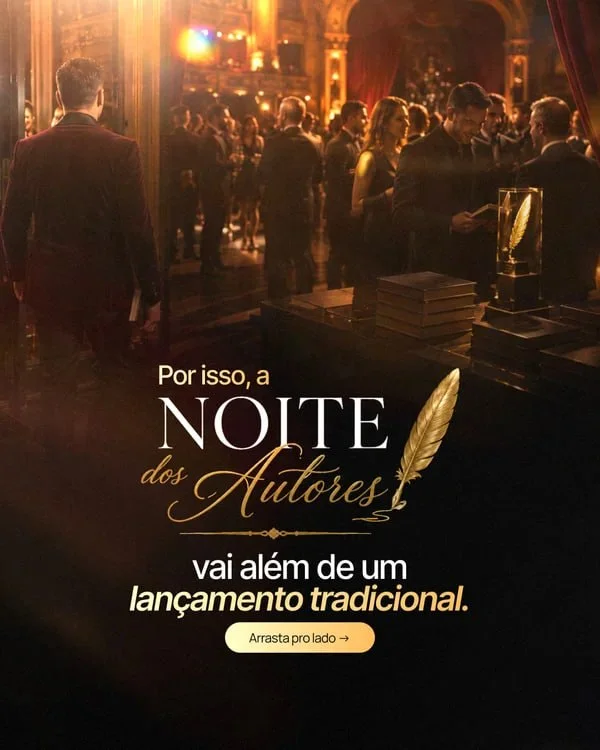 A Noite dos Autores vai além de um lançamento tradicional