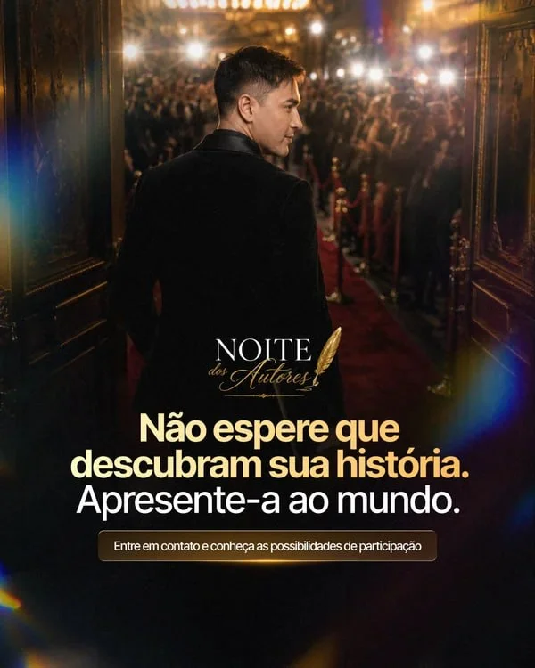 Não espere que descubram sua história — apresente-a ao mundo. Conheça as possibilidades de participação